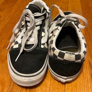 Vans checkered old Skool black and white